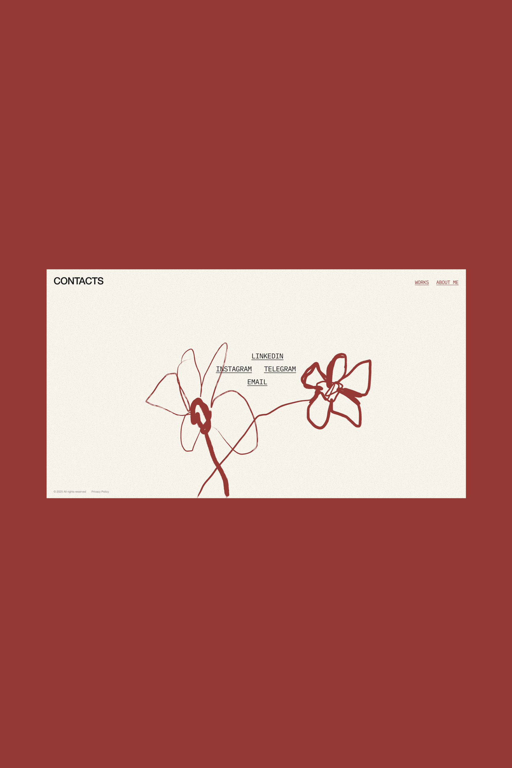 Website design for designer