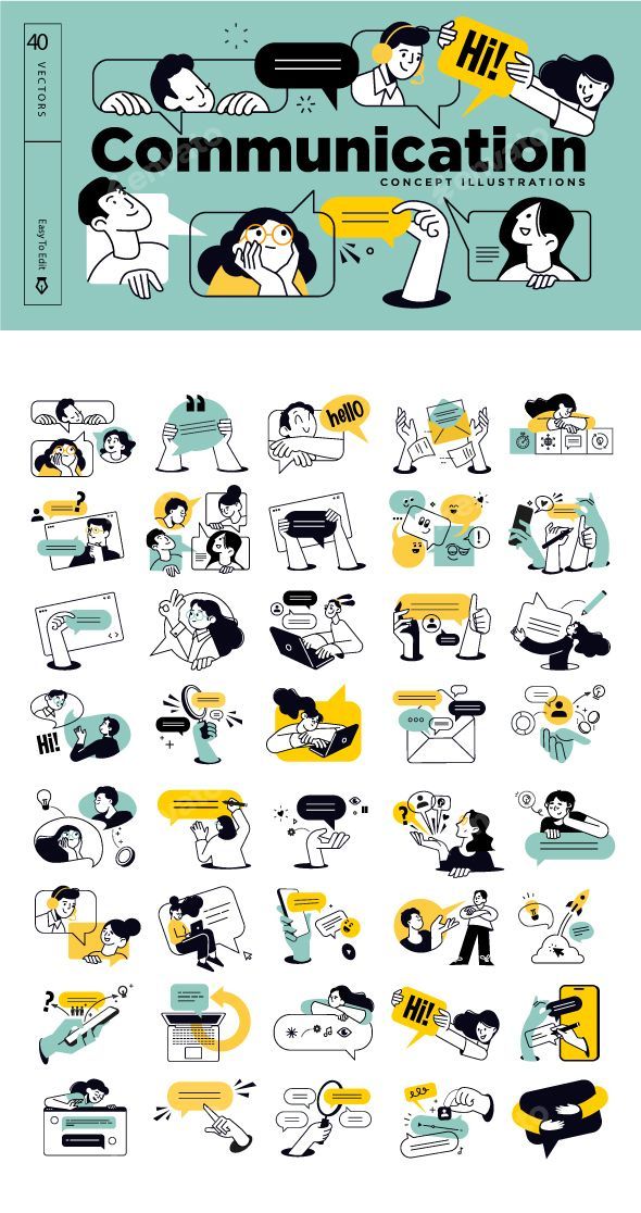 Communication Illustrations