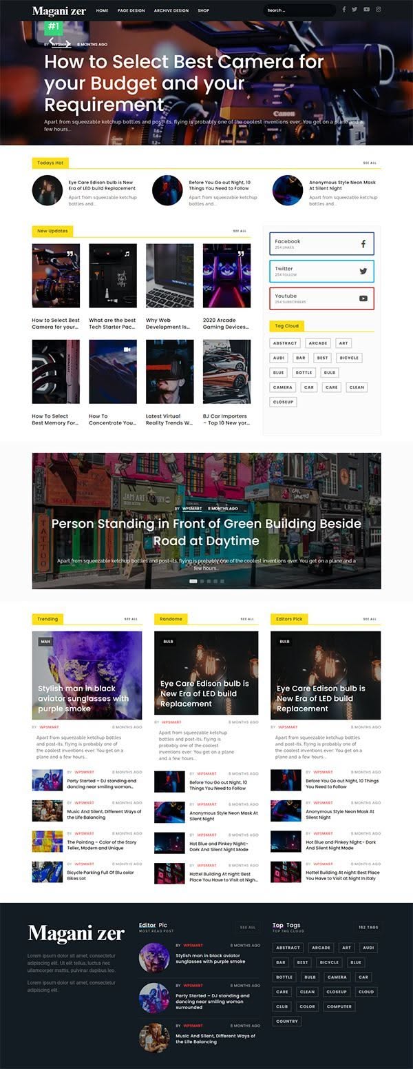 30 Fresh WordPress Themes For 2021 | | Graphic Design Junction
