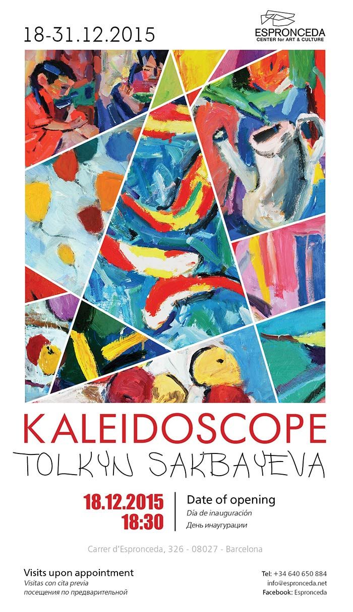 Vernissage @ KALEIDOSCOPE by Tolkyn Sakbayeva – ESPRONCEDA