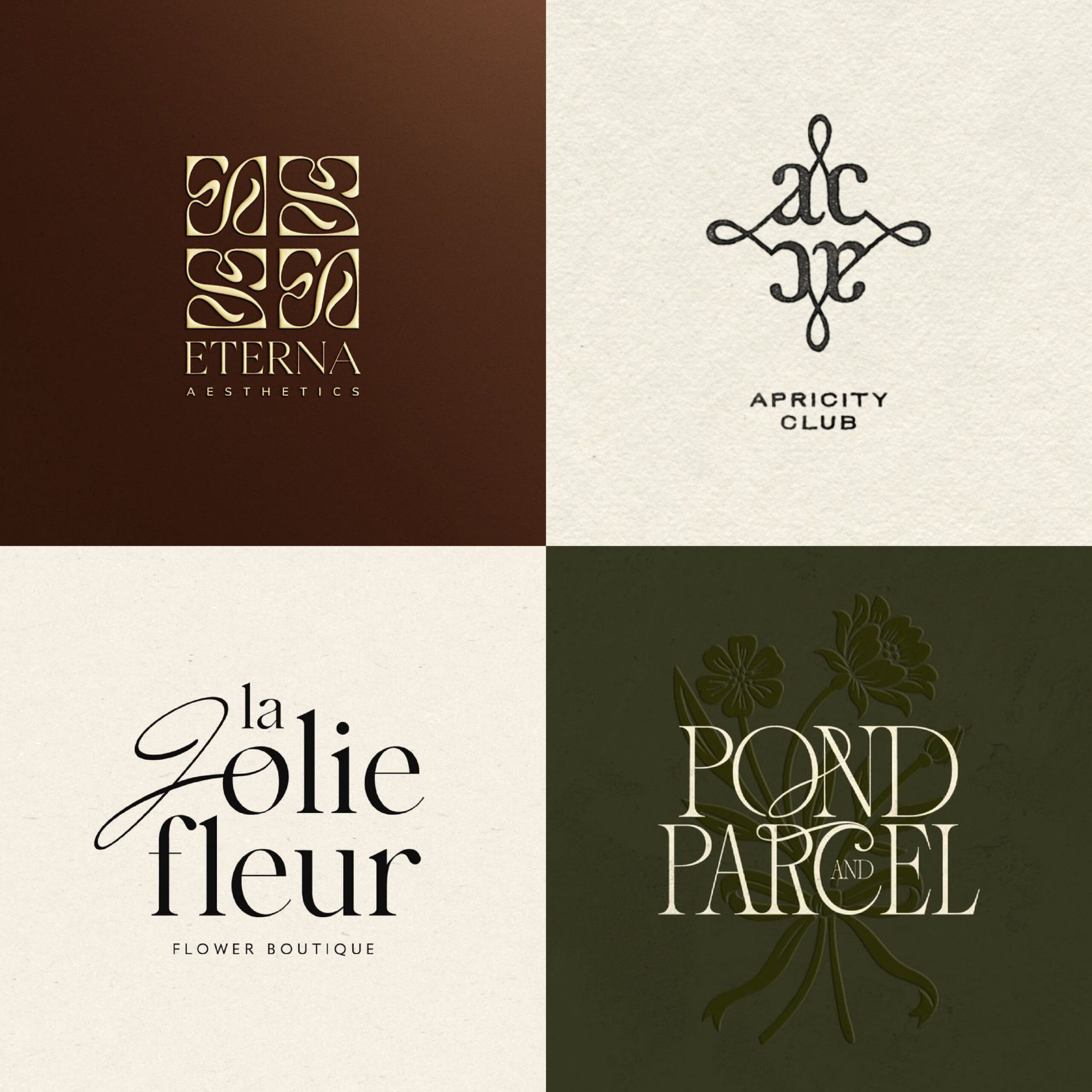 Custom Logo design  Luxury Monogram Logo  Minimalist Wedding Initials Business Logo Photography Logo