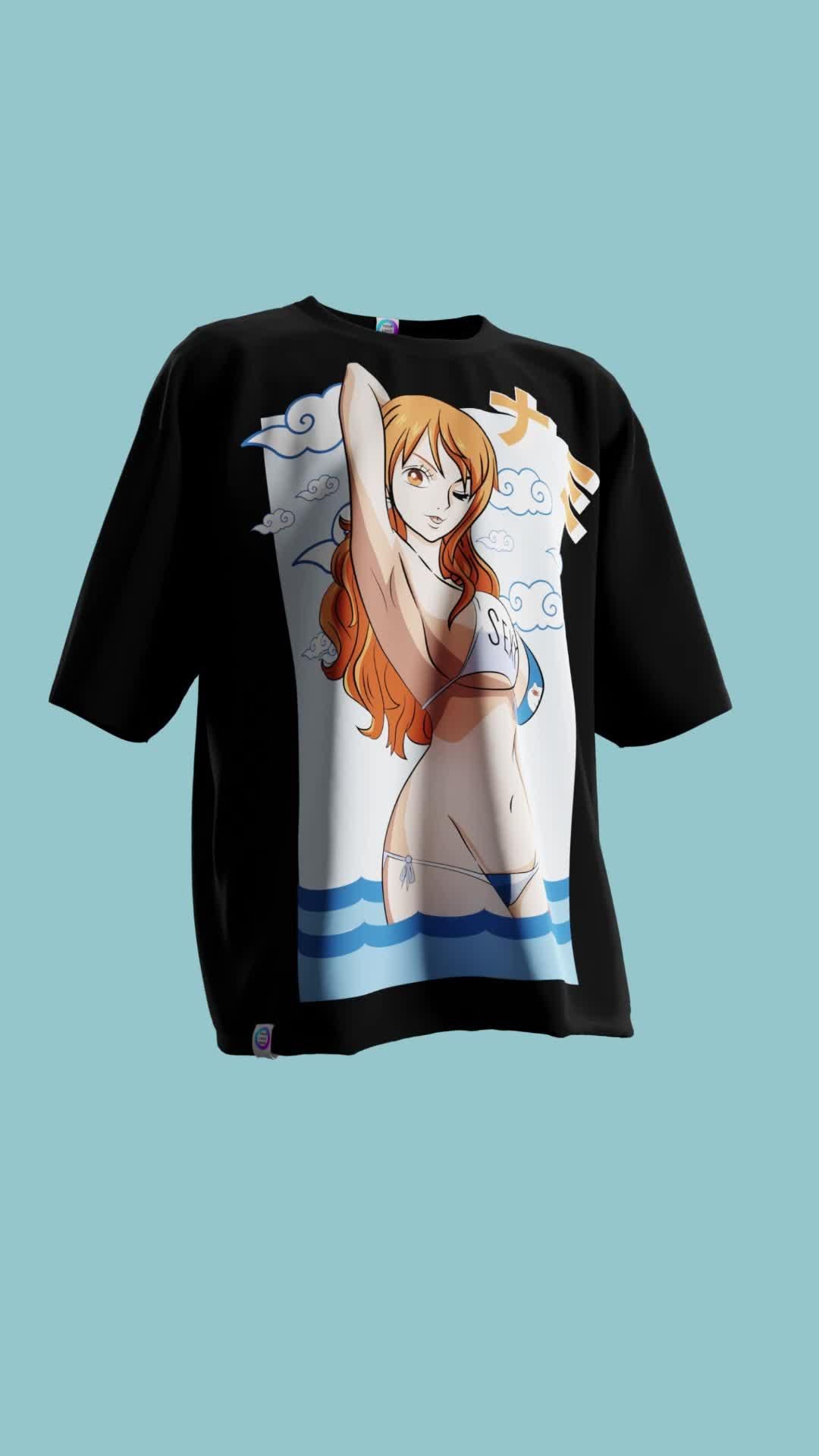 Oversized T-Shirt 3D Mockup