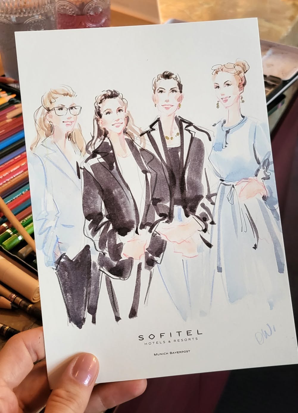 Live Illustration auf Events – echte Emotionen auf Papier