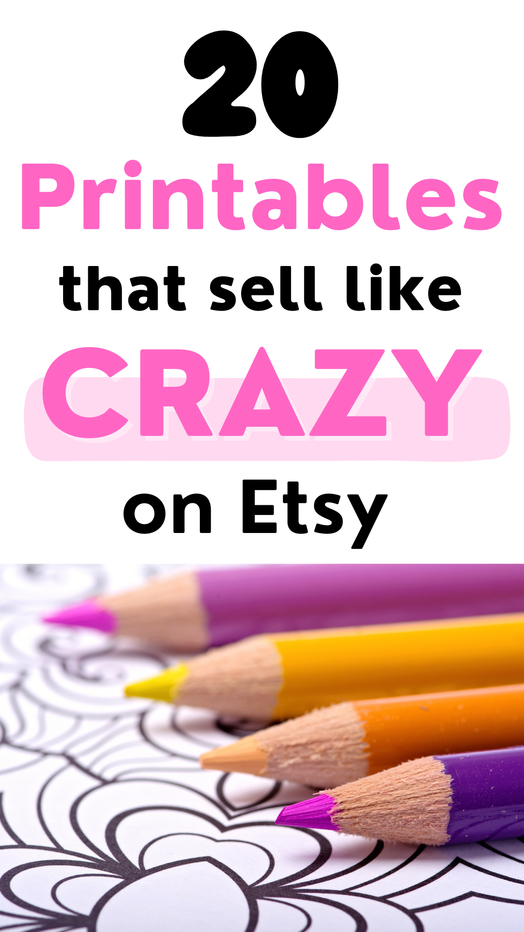 20 Best-selling printables to sell on Etsy