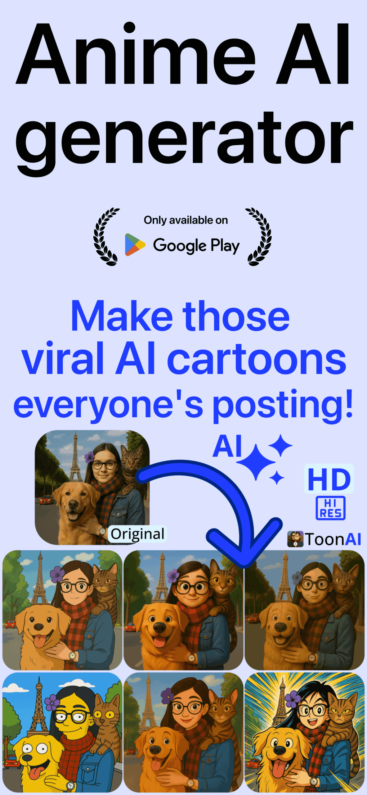 Anime AI Generator: CarToonAI