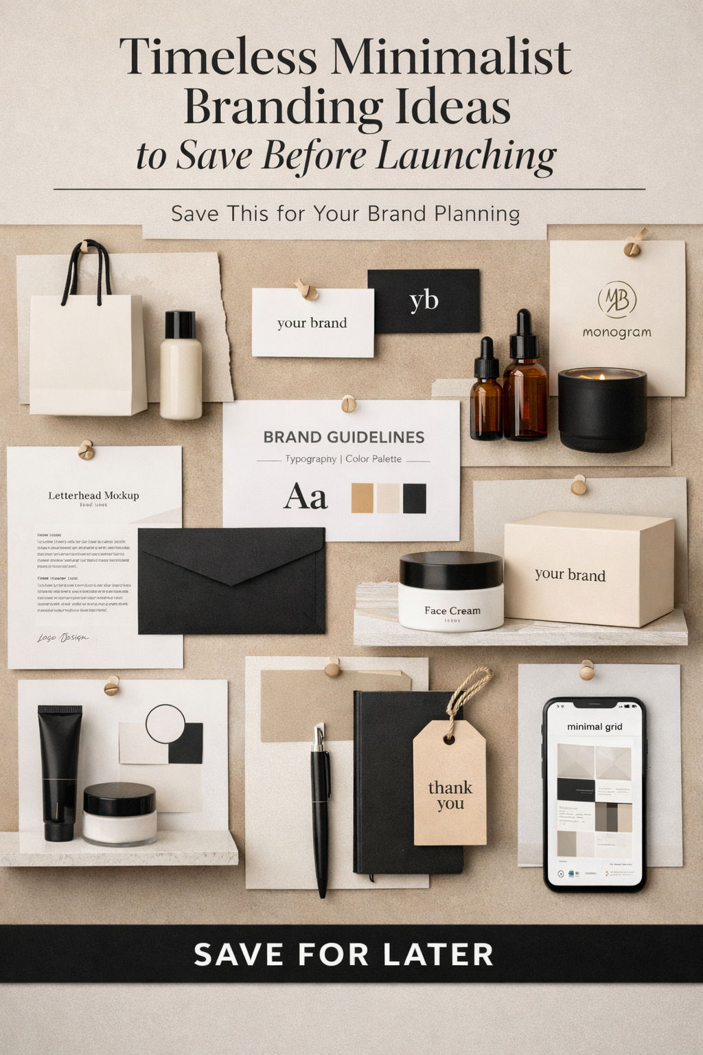 Timeless Minimalist Branding Ideas to Save Before Launching