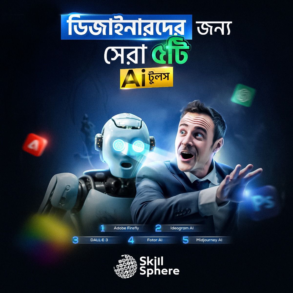 EdTech Social Media Ads Creative | Skill Sphere