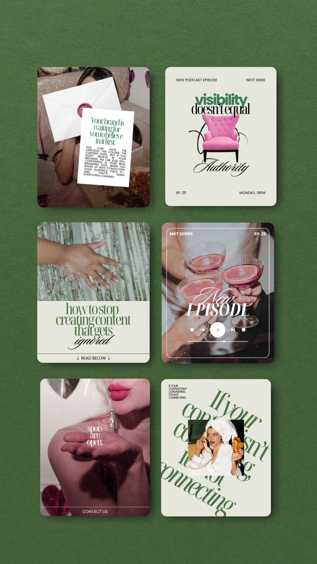 Instagram Marketing Templates for Podcast Hosts