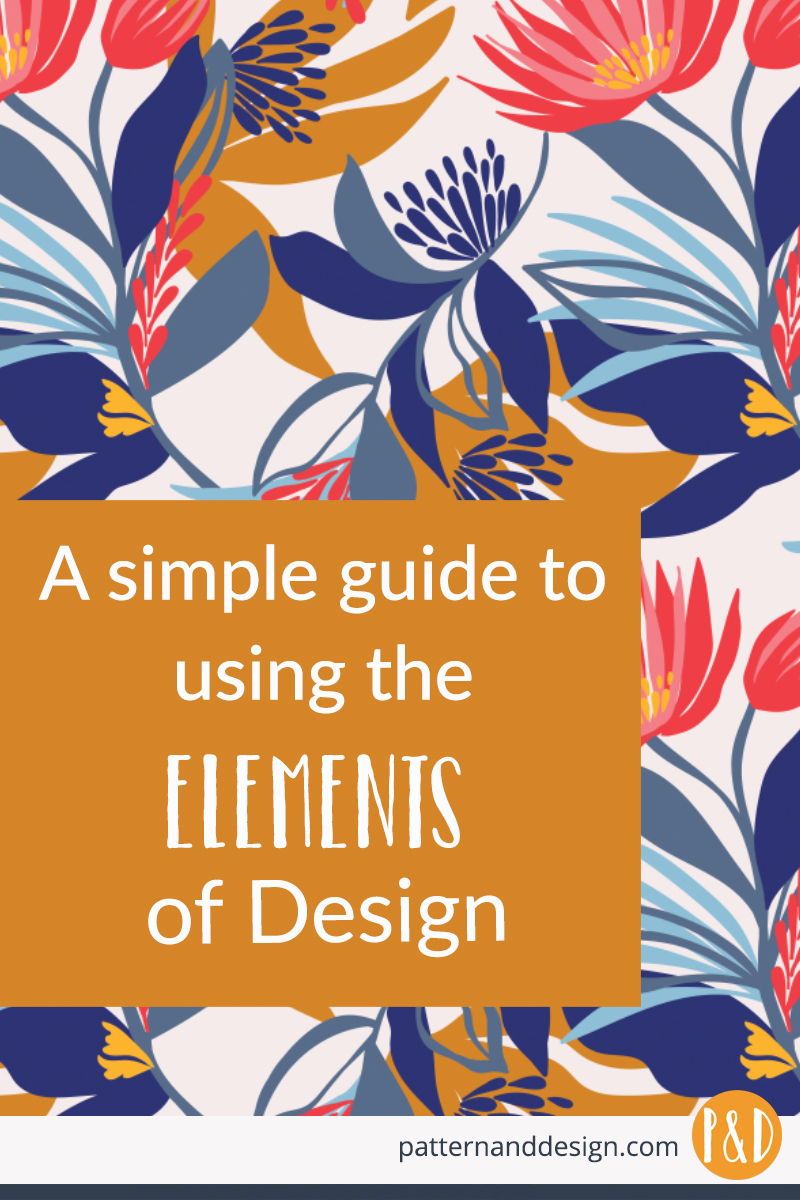 A simple guide to the elements of design.