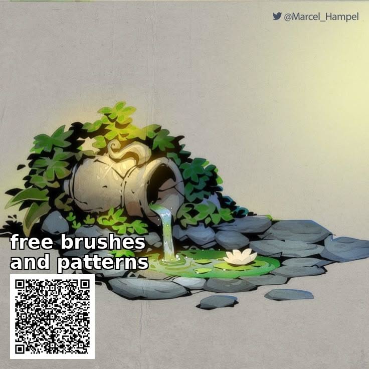 Drawing Village Background Art Reference