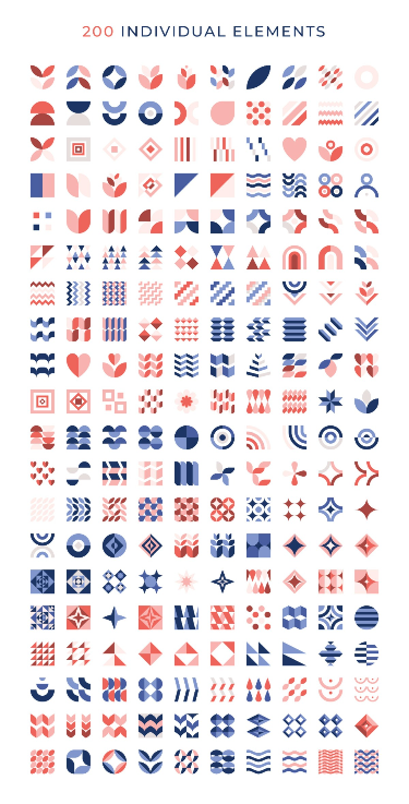 Abstract Geometric Patterns  Neo Geo