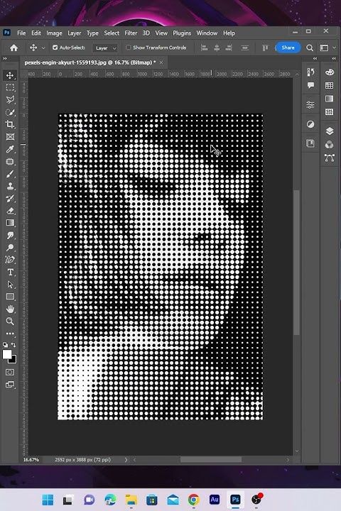 How to Create Halftone Effect in Photoshop | I’m Artist | #photoshoptutorial #photoshop