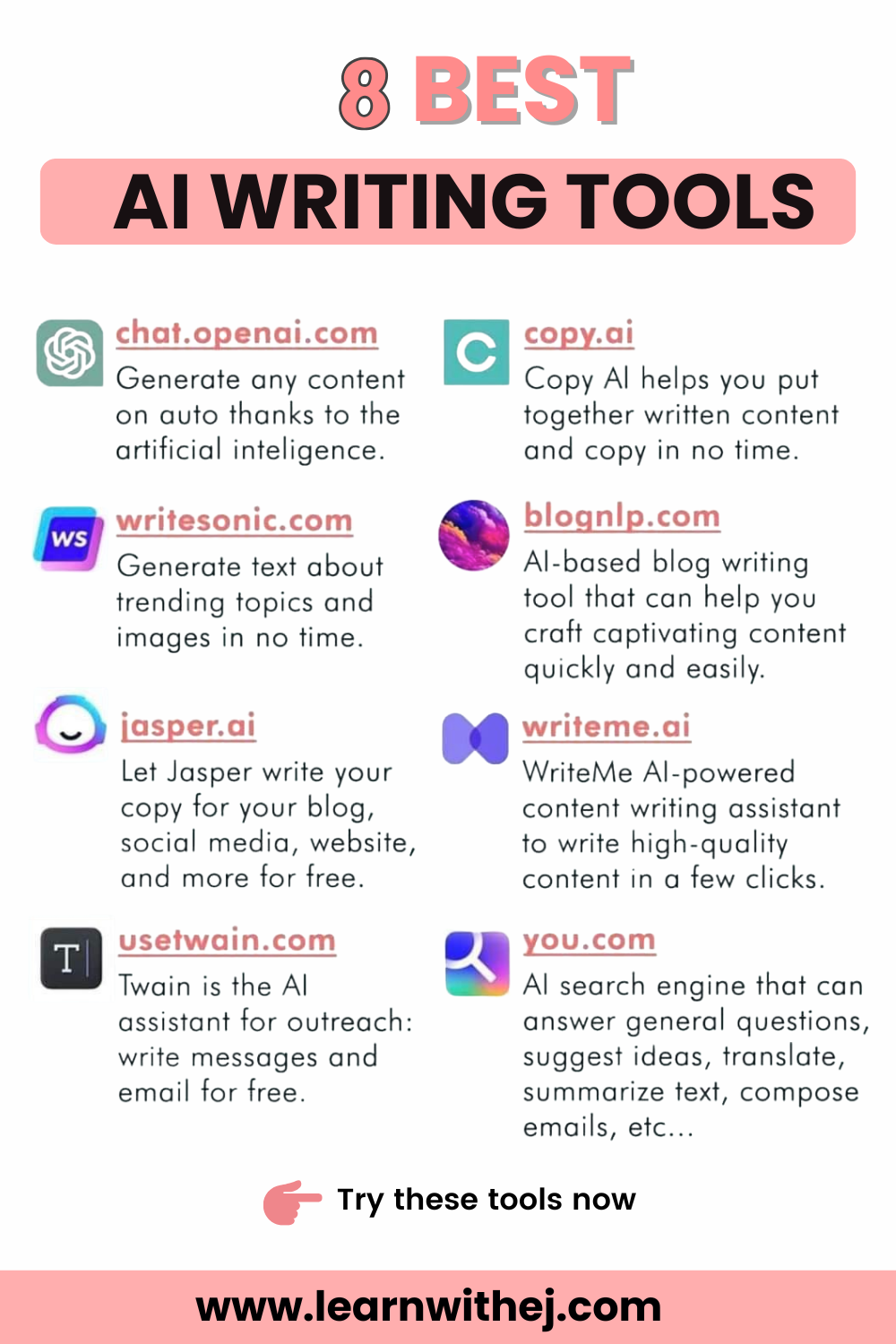 Top 8 AI Writing Tools to Boost Your Content Creation