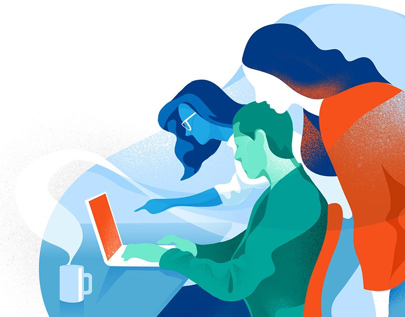 Digital Startup Illustrations – Hurca !