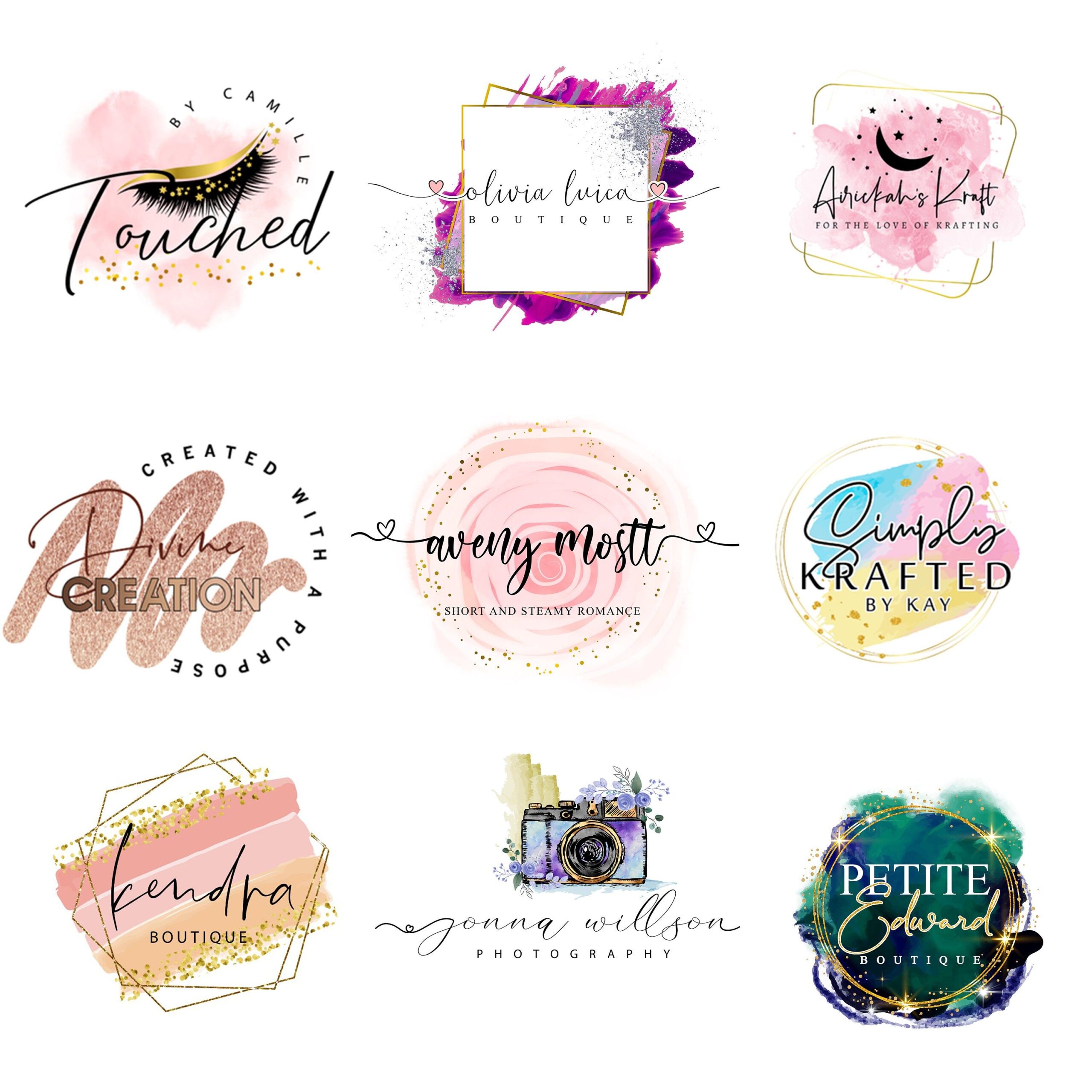 Custom Logo Design |Minimalist, Hand-Drawn Business Branding