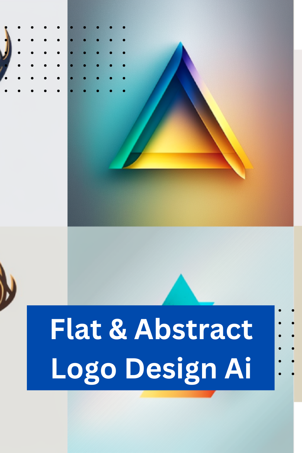 Creating AI Generated Logos Using  MidJourney | Logo Prompts Using MidJourney – Flat & Abstract