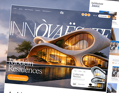 Luxury Residence Website – UI/UX Case Study