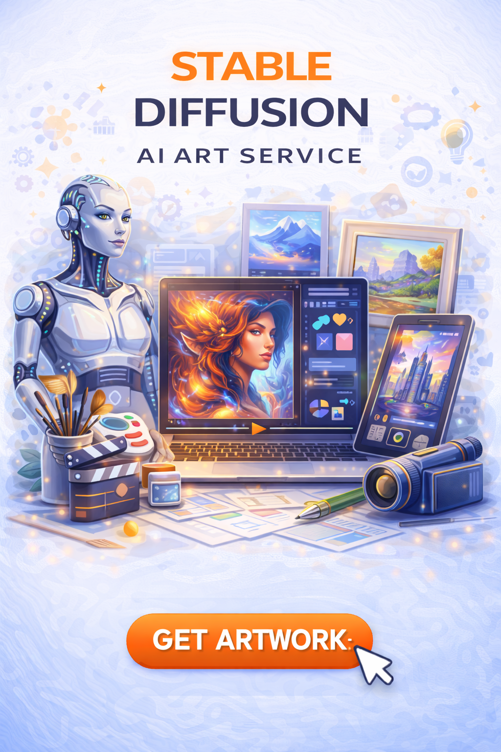 Stable Diffusion AI Art Service for Stunning Custom Designs