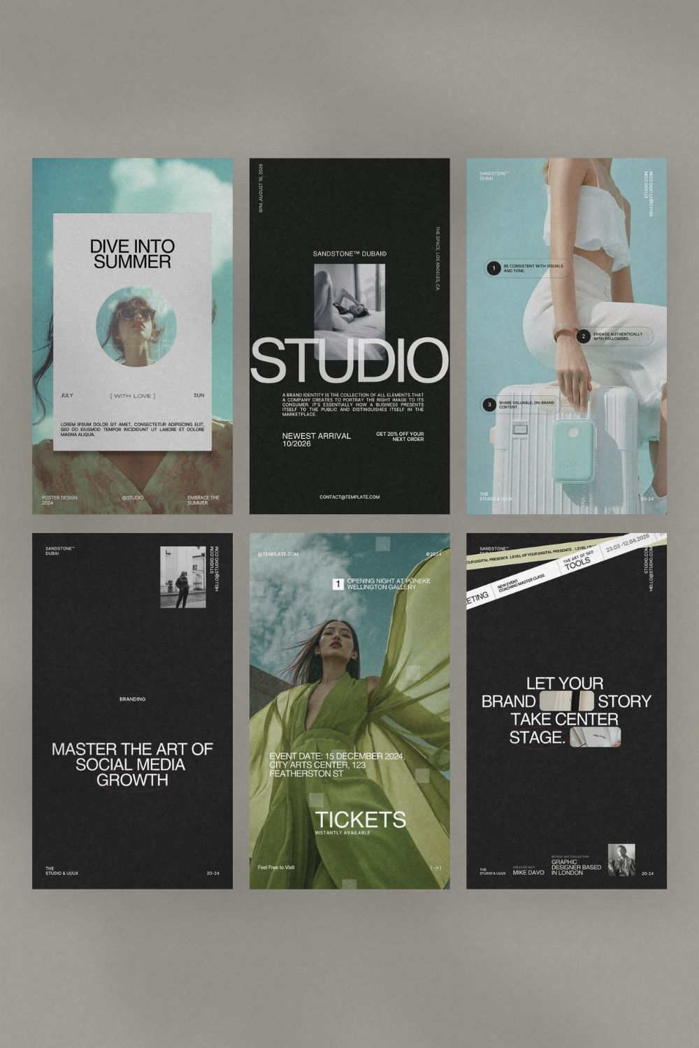 Elevate Your Brand with Editable Canva Marketing Story Templates for Instagram Promotion Success