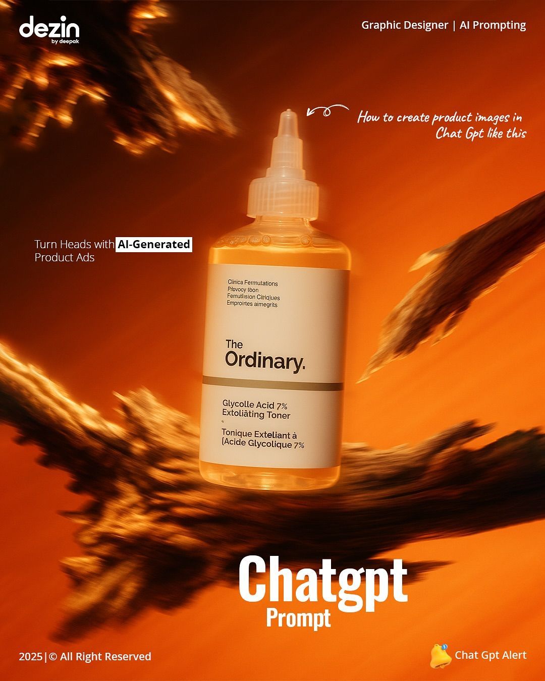 Comment “PRODUCT” and I’ll DM it to you! 💎 The Ultimate Product Ads Prompt Pack ⚡