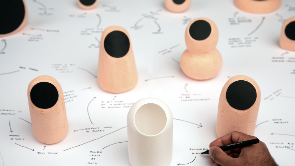 “Gloo” – Smart speaker – Foam modelling
