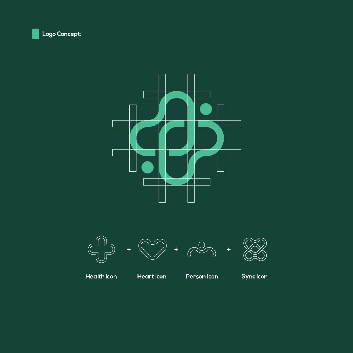 Logo Design for Healthsync innovations.