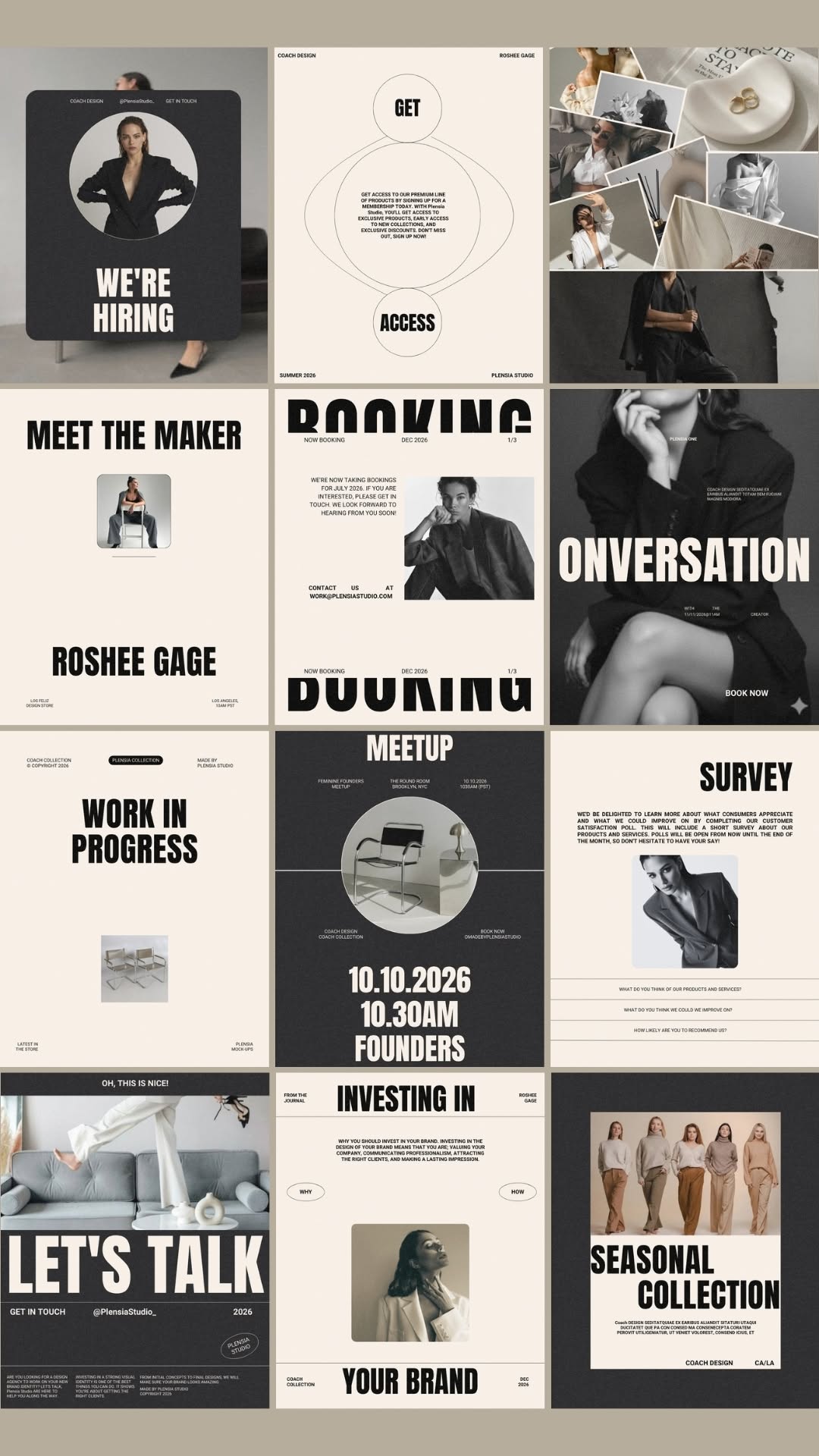 Instagram post templates Canva, Instagram feed, Instagram photos, Coaching