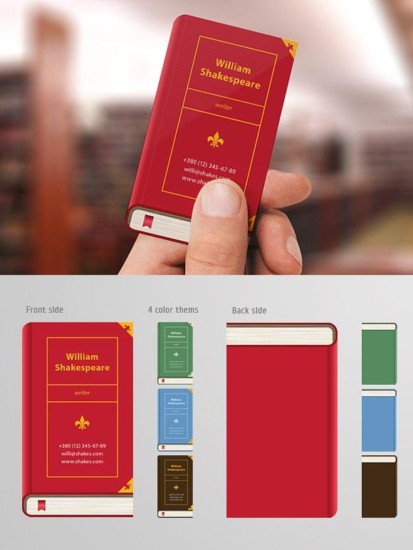 Writer Business Card