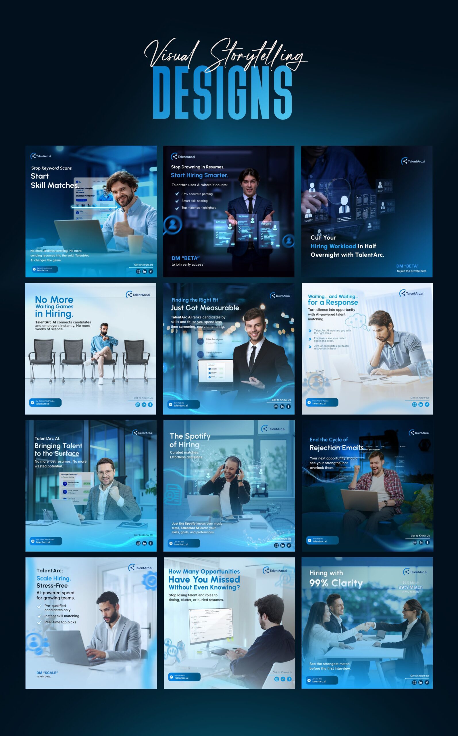 Captivating Visual Storytelling Designs for SaaS & Tech Branding