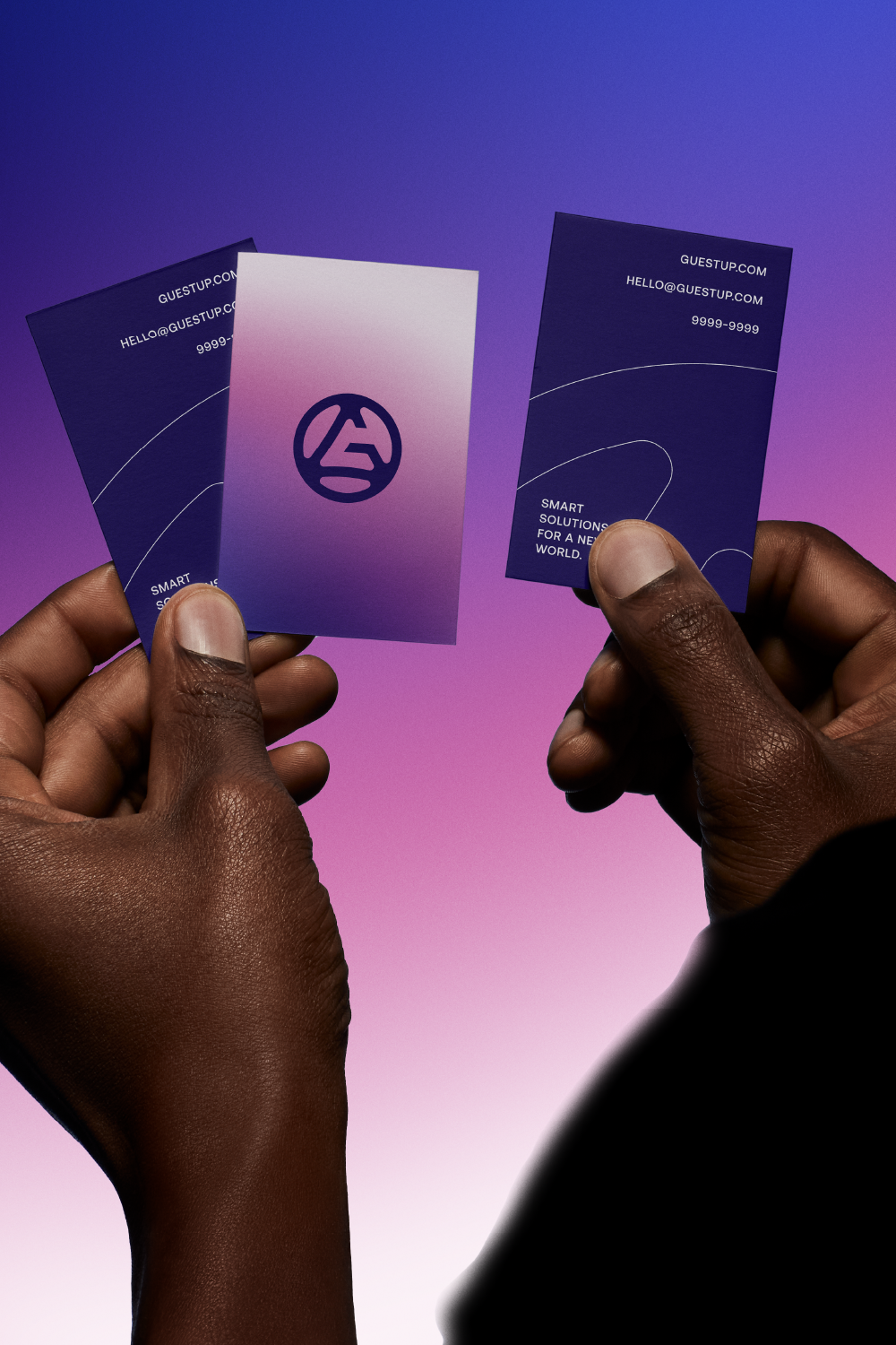 Tech Branding & Logo Design for ERP Startup | GuestUP Visual Identity