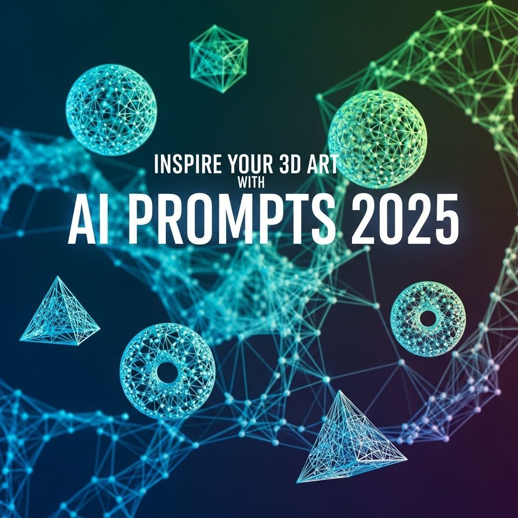 Elevate Your 3D Art: AI Prompt Inspirations