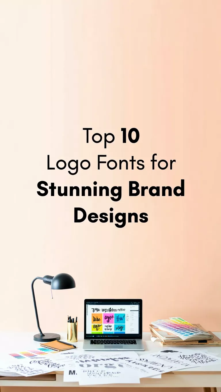 Top 10 Logo Fonts for Stunning Brand Designs