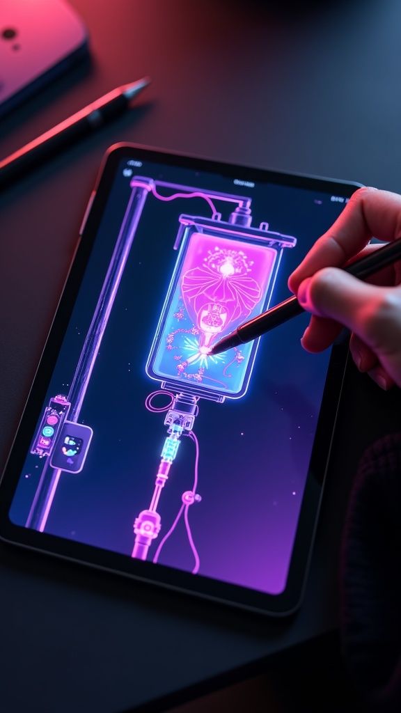 Transforming IV Stands: Stunning Stained Glass Creations