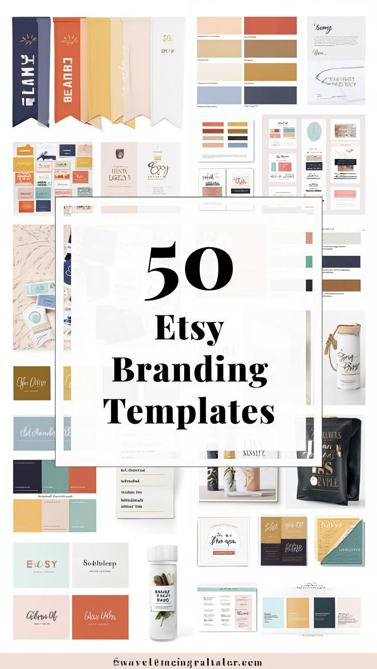 Ultimate Etsy Shop Branding Kit with Icon Set for Sellers Success