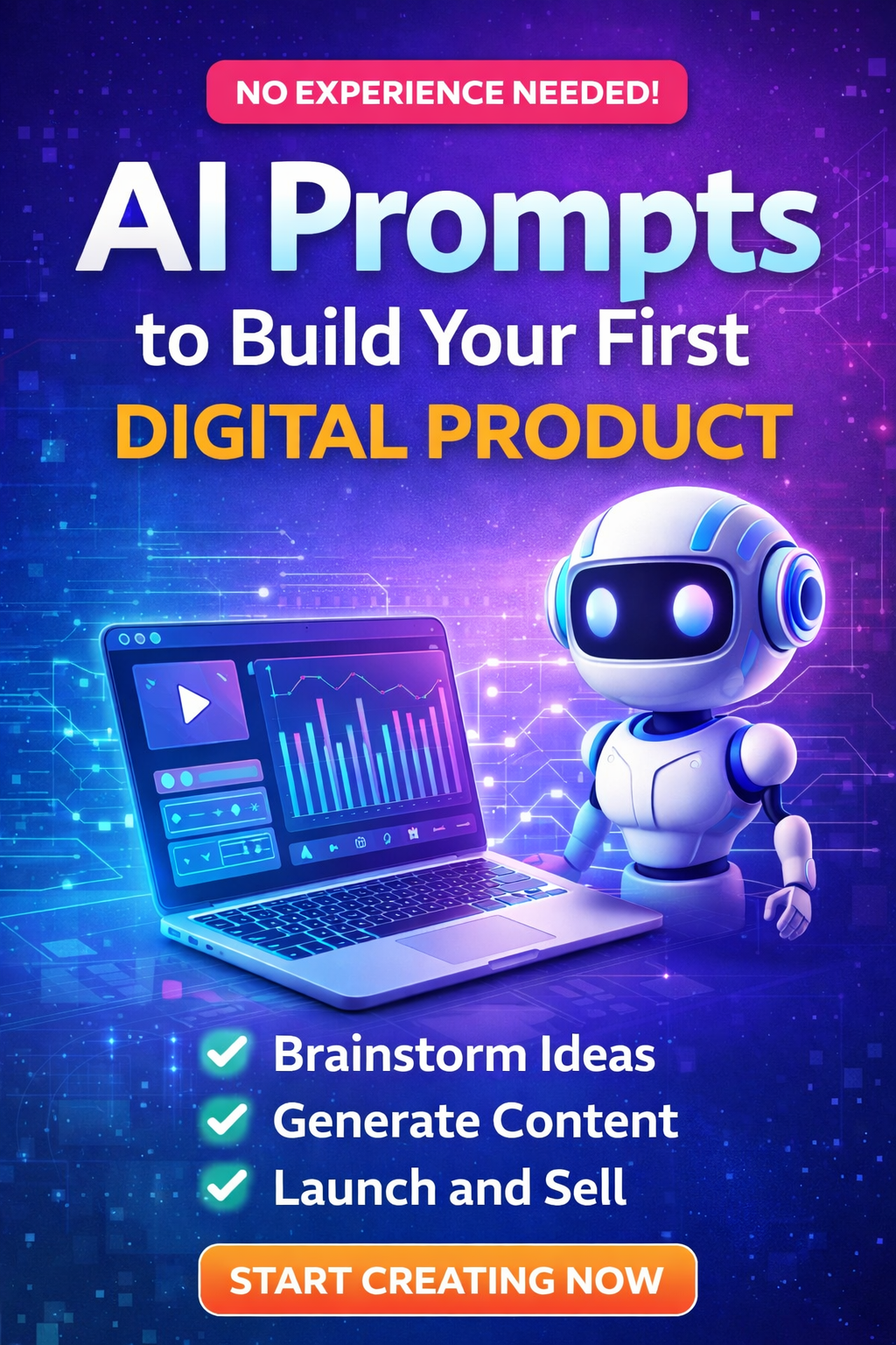 AI Prompts to Build Your First Digital Product (No Experience Needed)