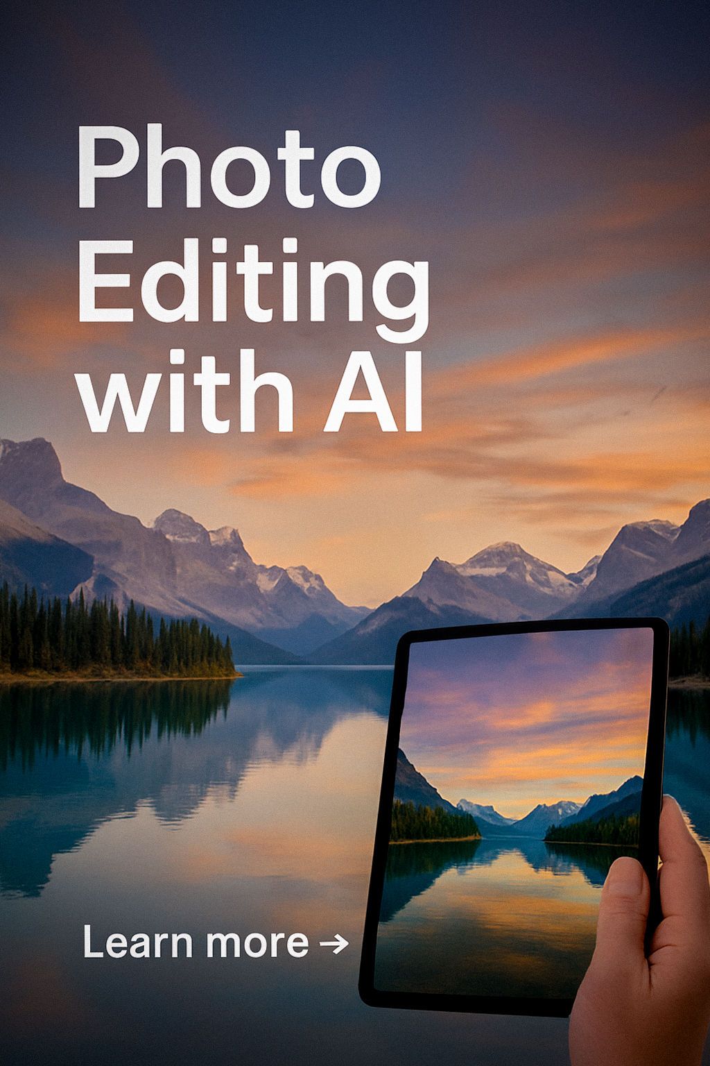 Photo Editing with AI: When Machine Enhances Artistic Vision