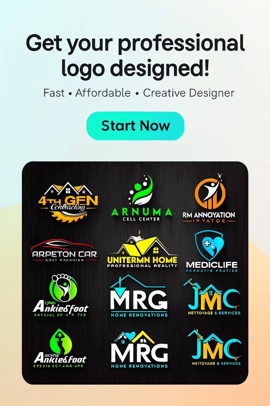 Creative Luxury Modern Business Logo Design ✨