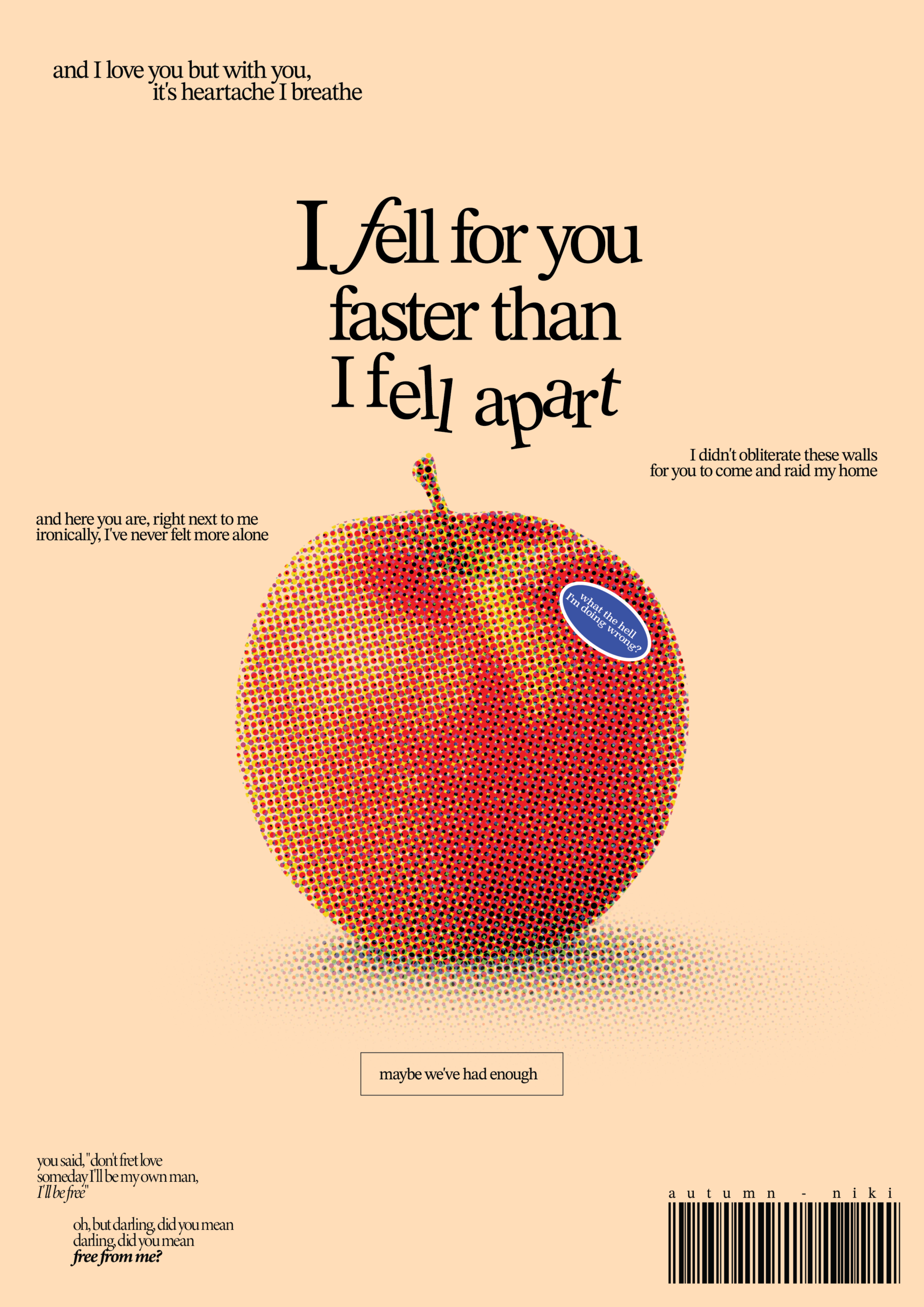 Autumn – NIKI (Graphic Design Poster)⚡