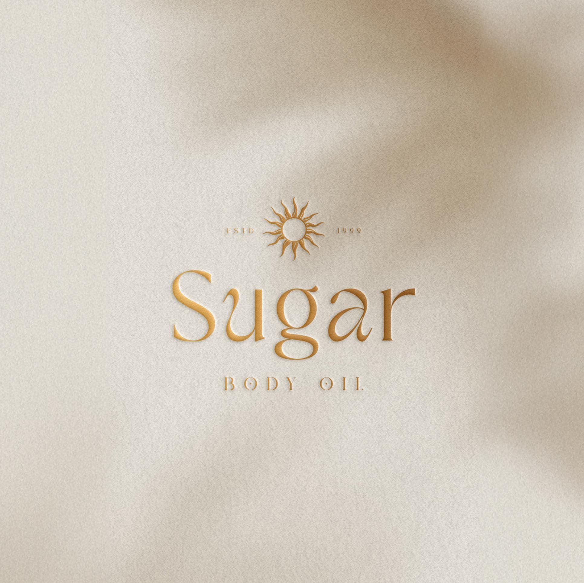 Logo personnalisable de sucre | Personnalisation des logos | Logos personnalisés | Conception de marque | Création de logo minimaliste | Création de logo moderne | Logo soleil