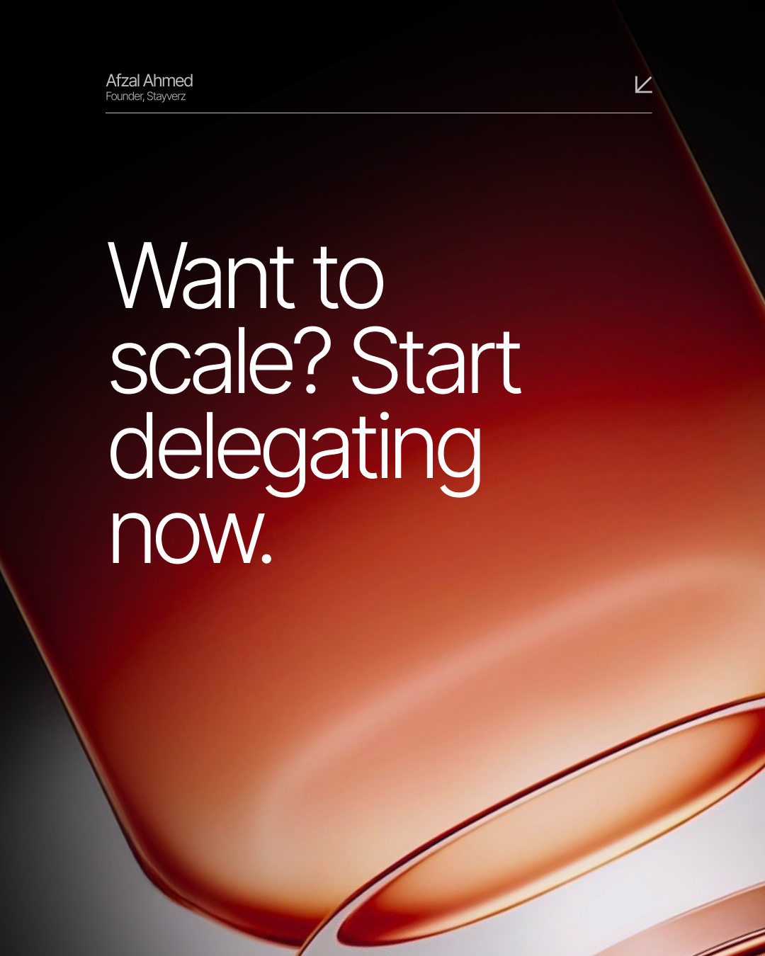 Minimal Typography Carousel Design