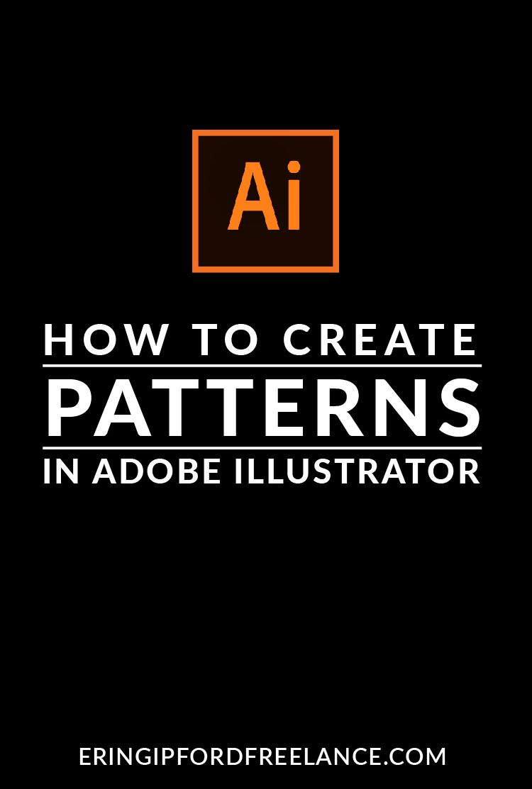 How to Create Patterns in Adobe Illustrator