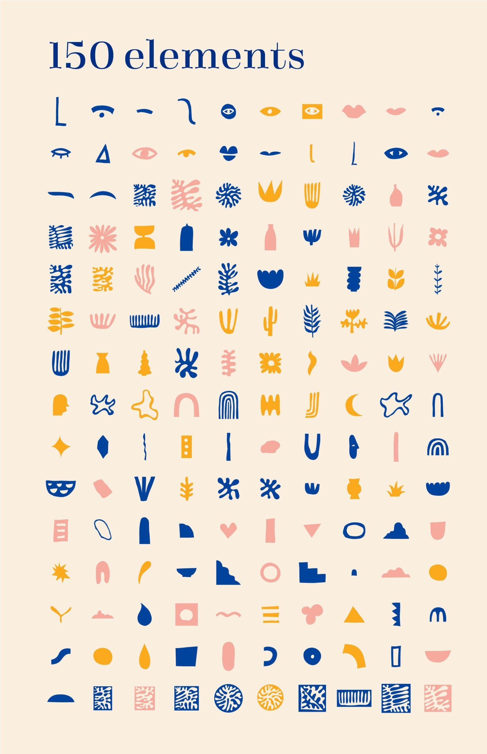 Henri – A series of abstract cut-out designs.