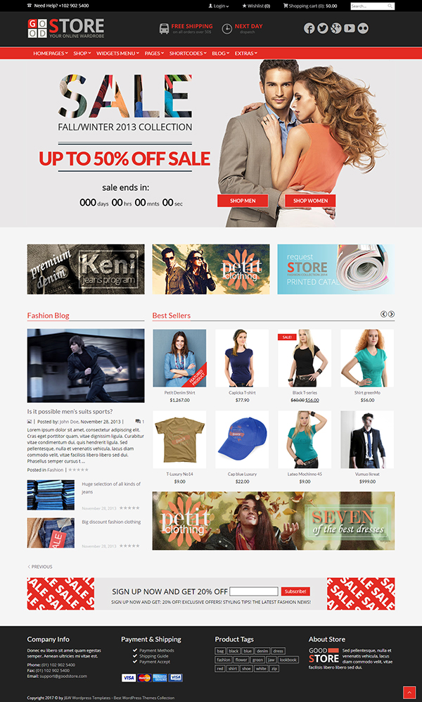 Best WordPress Themes For Online Shopping Store / Mart | | Graphic Design Junction