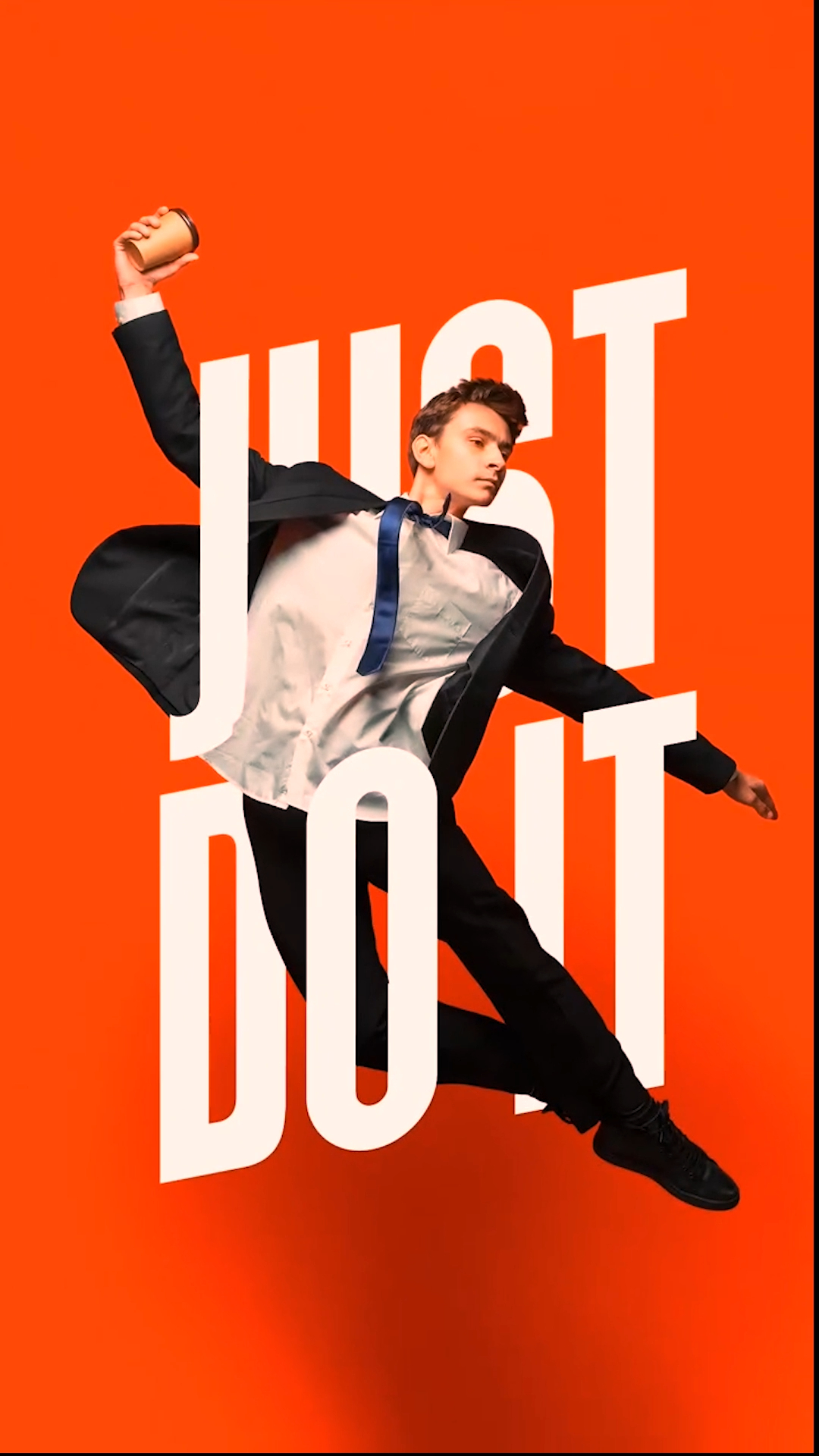 Take your designs to the next level by placing text behind your images in Photoshop!