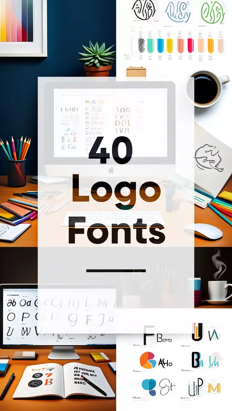 40 Stunning Logo Fonts for Branding & Design Success