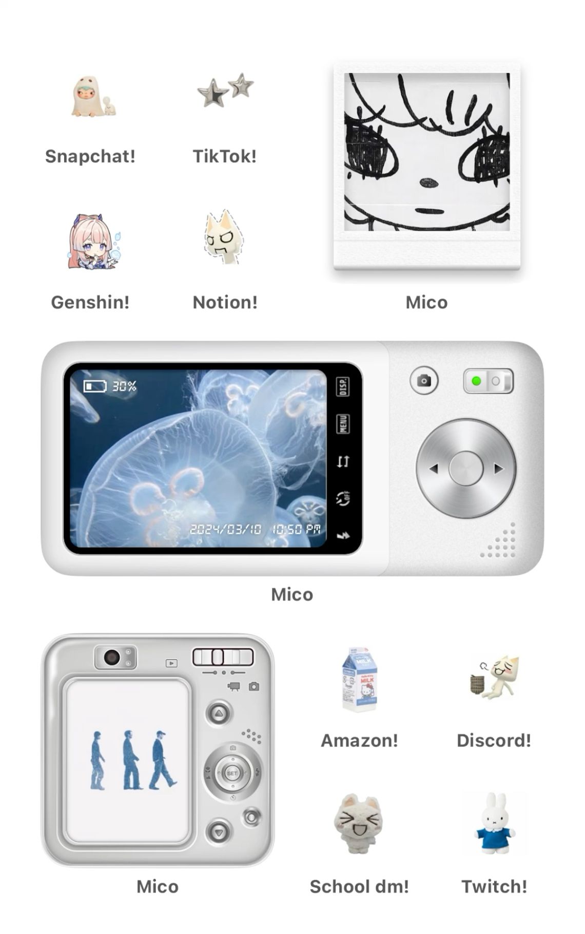 Blue homescreen inspo !! 🪼🤍