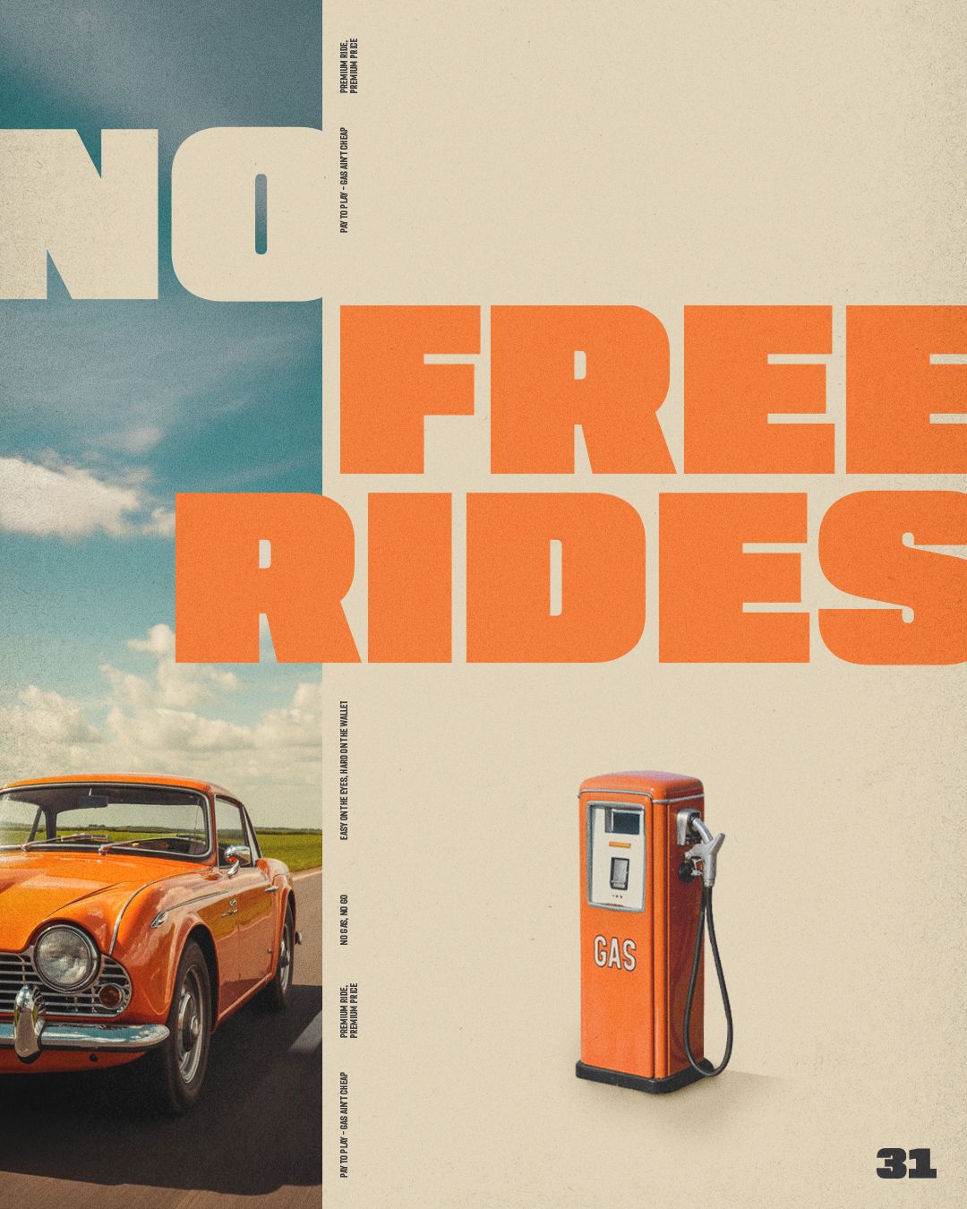 Vintage Car Poster Design