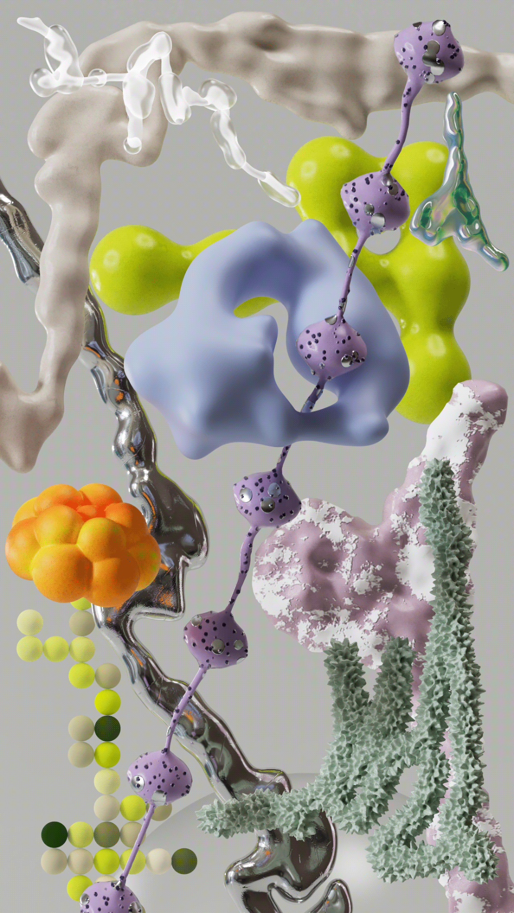 Floral abstraction – Elizaveta Gagarina