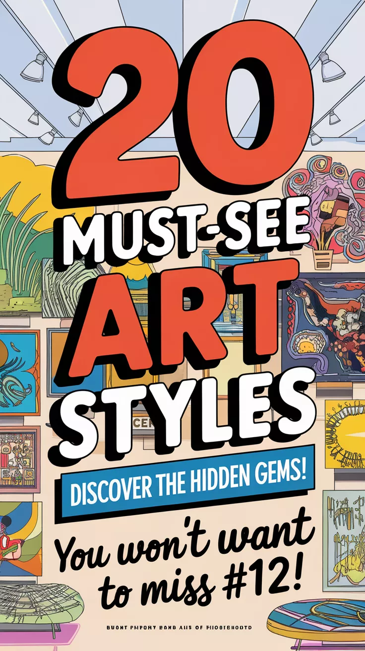 20 Art Styles You Need to Explore (You Won’t Believe #12!)