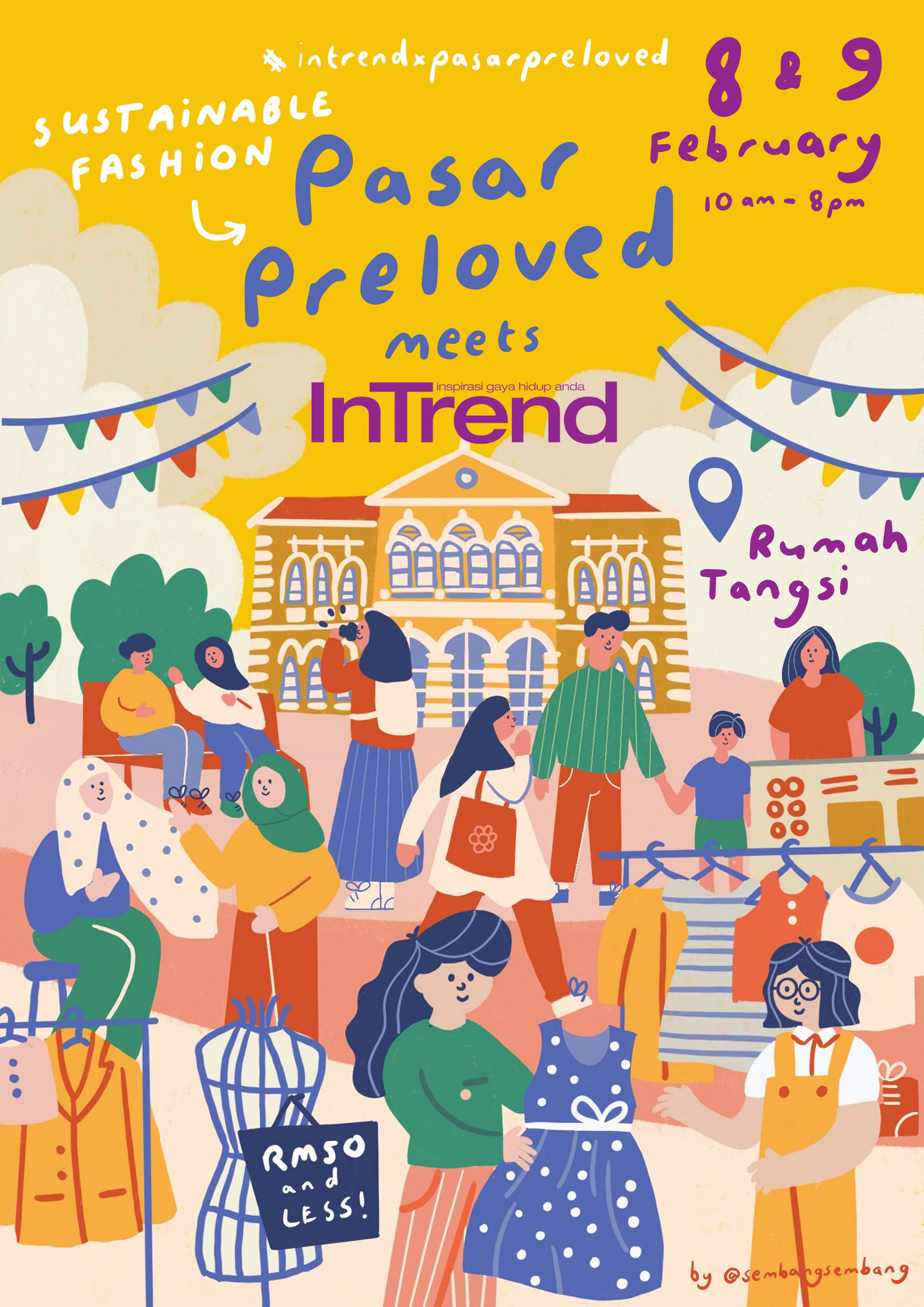 Pasar Preloved meets Intrend Event, Kuala Lumpur